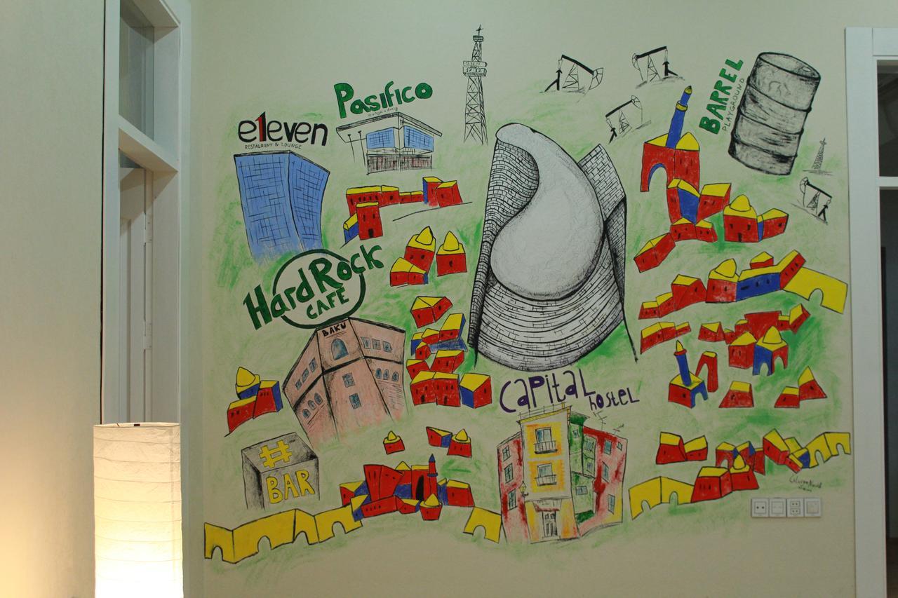 Capital Hostel Baku Eksteriør bilde